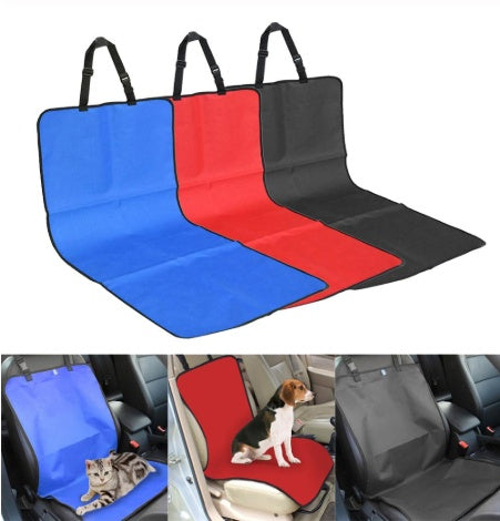 ChillPaw Back Seat Cover Blanket in a car