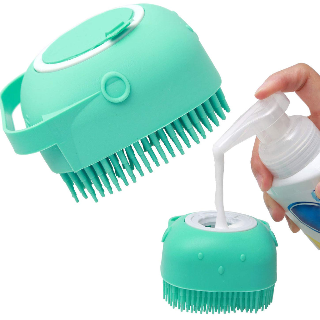 ChillPaw shampoo scrubber brush with refillable handle