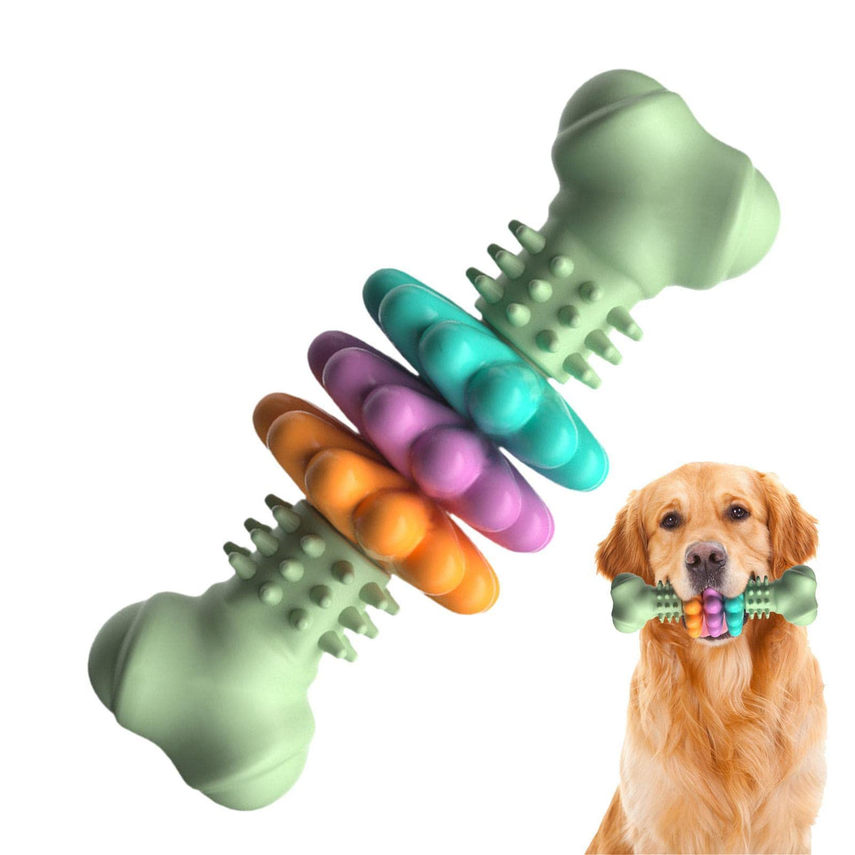 ChillPaw Tough-Bone TPR chew toy