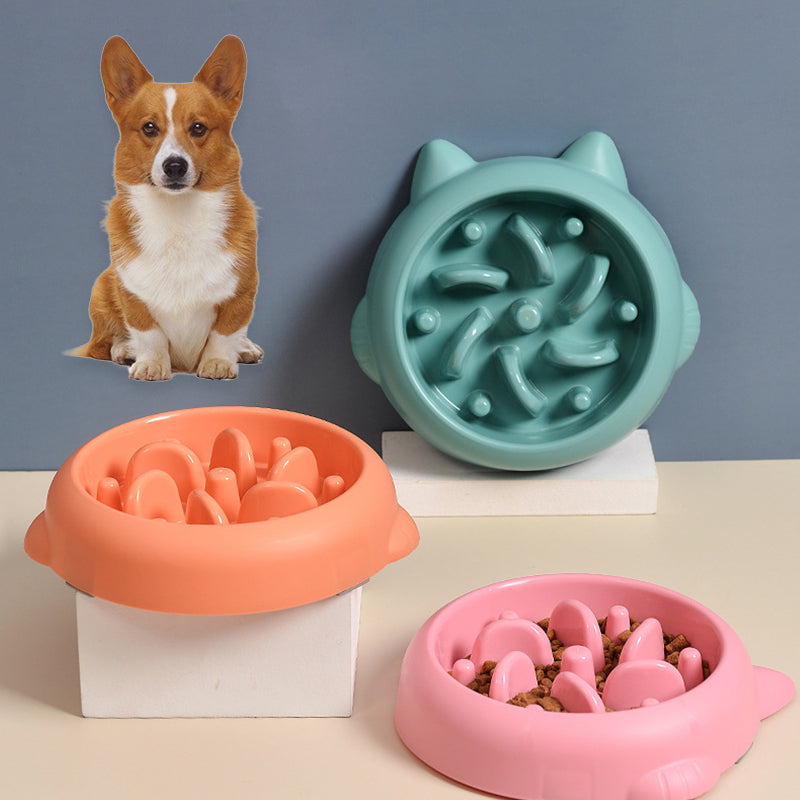 ChillPaw Slow Feeder Bowl with maze base