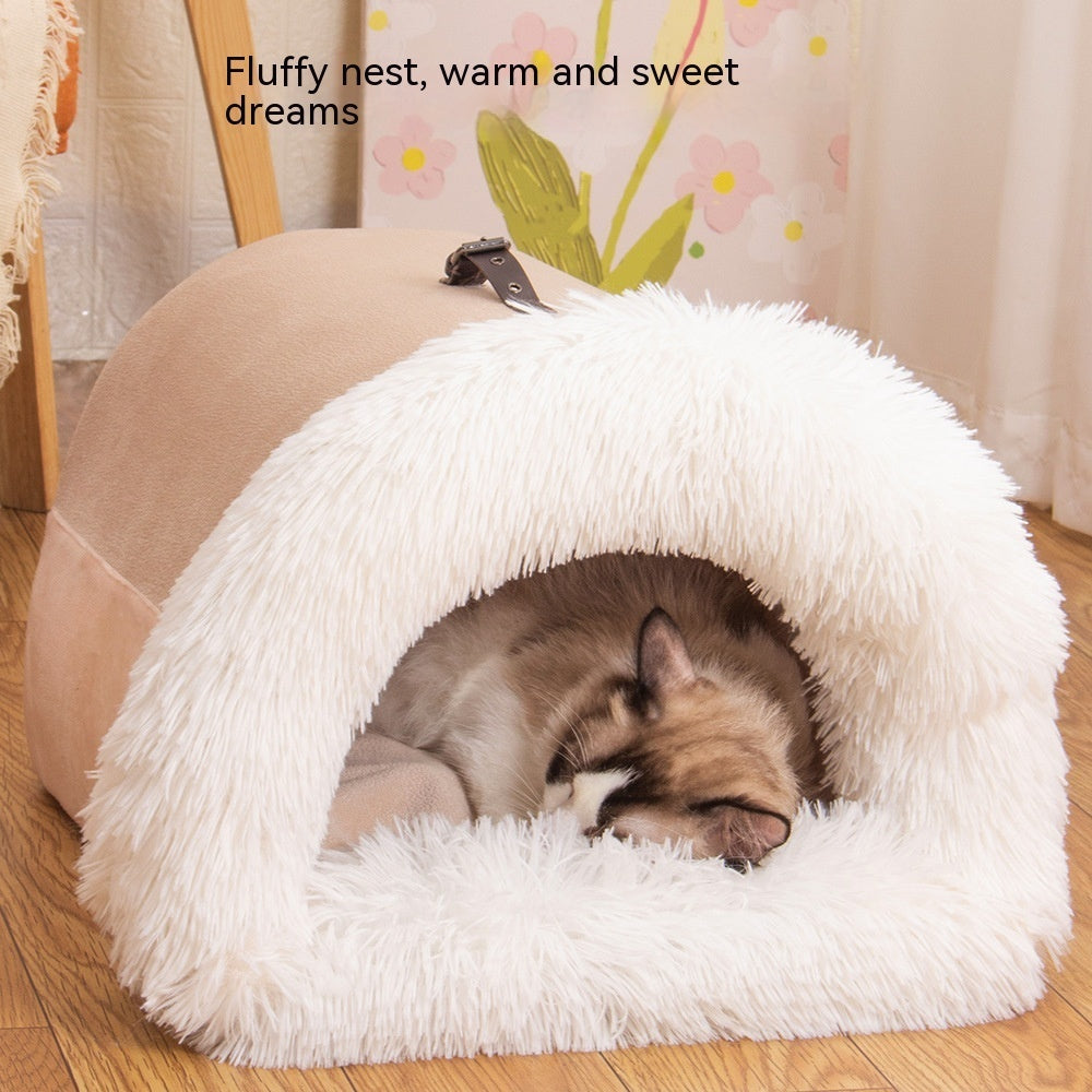 ChillPaw Fold-Flat Travel Bed in grey