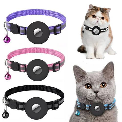 ChillPaw reflective AirTag collar holder for dogs