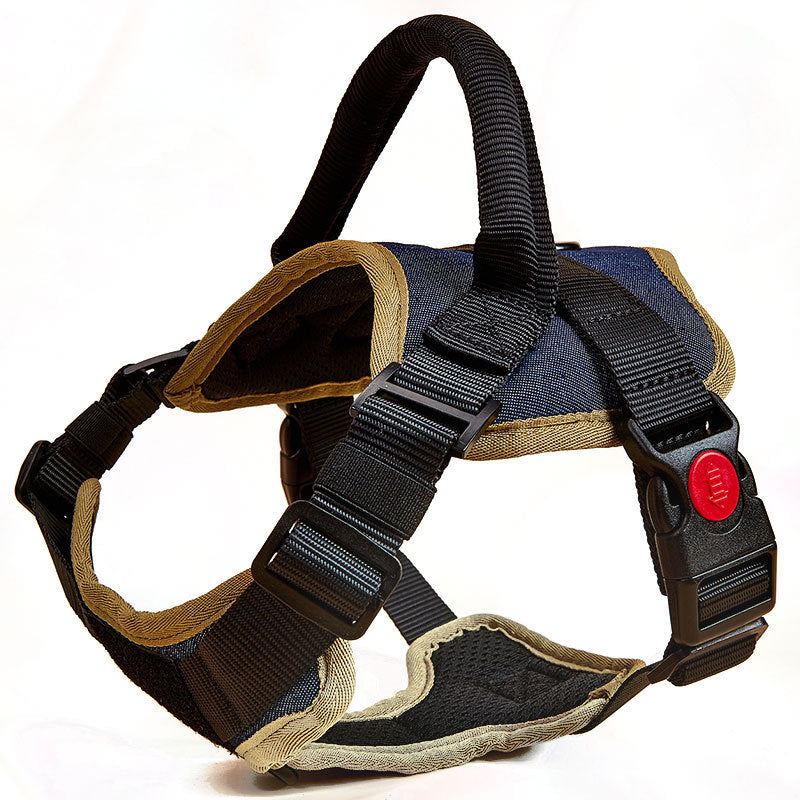 ChillPaw Trail-Grip no-pull dog harness in black